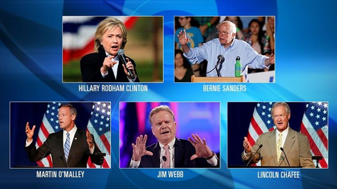 A viewers' guide to the first Democratic debate of 2016 race | cbs8.com