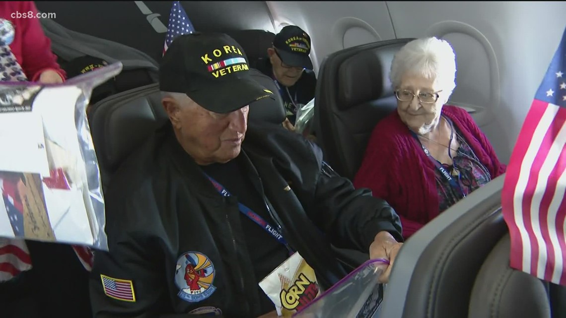 Honor Flight 2022: 85 American heroes fly to Washington D.C.