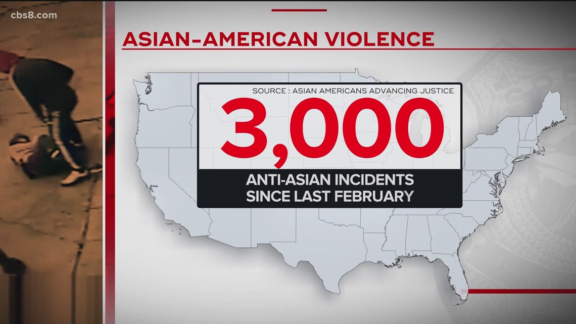 www.cbs8.com: Attacks against Asian American community on the rise www.cbs8.com: Attacks against Asian American community on the rise
