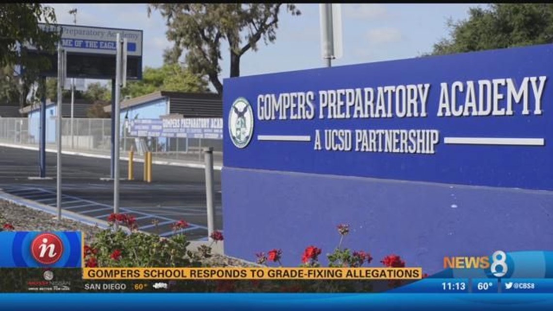 Gompers School Responds To Grade-fixing Allegations | Cbs8.com