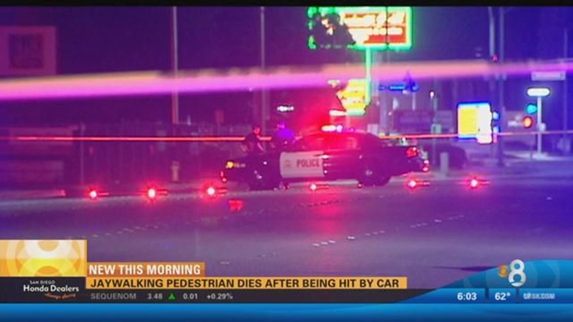 Pedestrian dies after being hit by car in the South Bay | cbs8.com