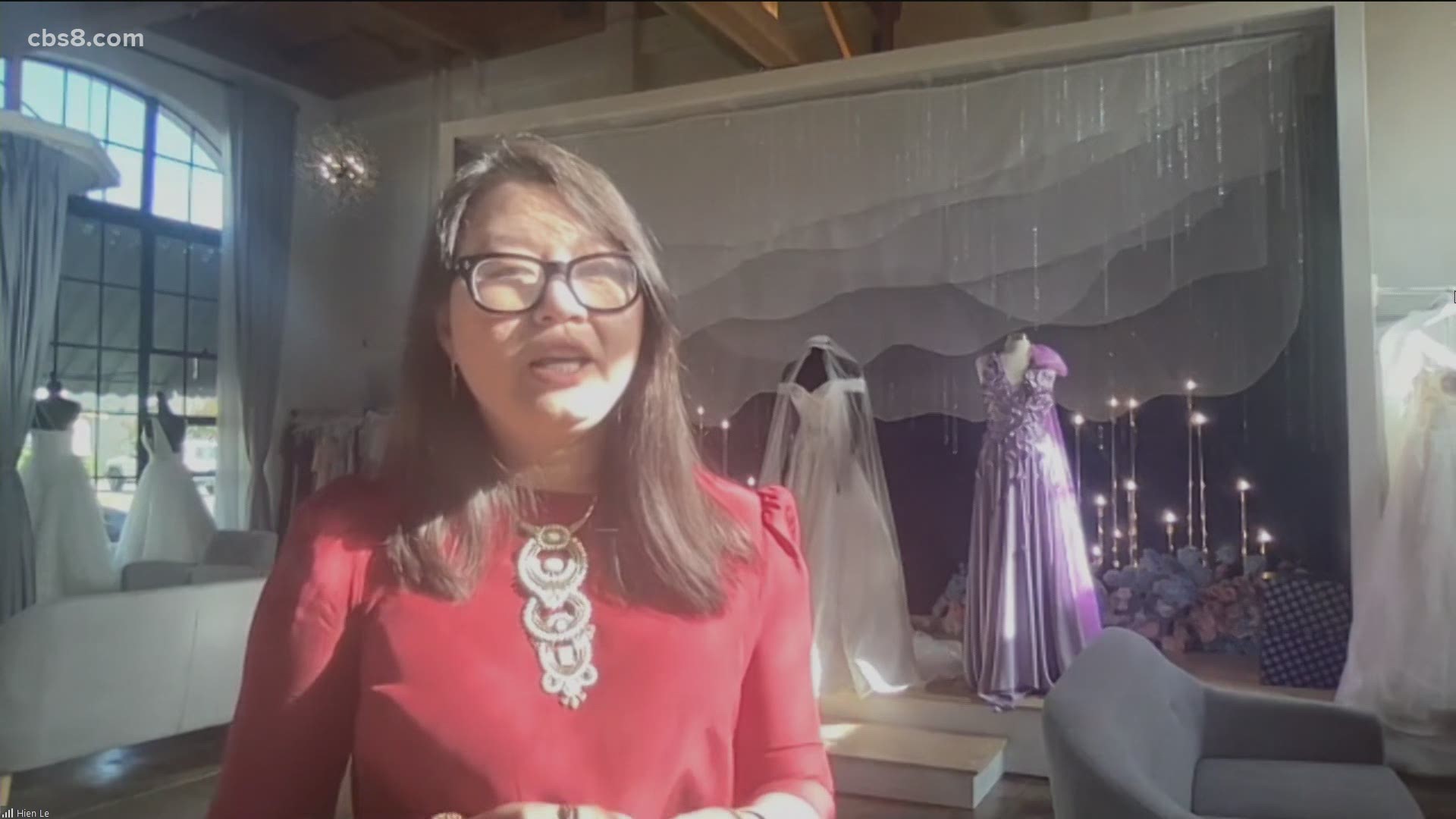 Hien Le from Dare and Dazzle joined Morning Extra to talk about the new trends that include renting a wedding dress!
