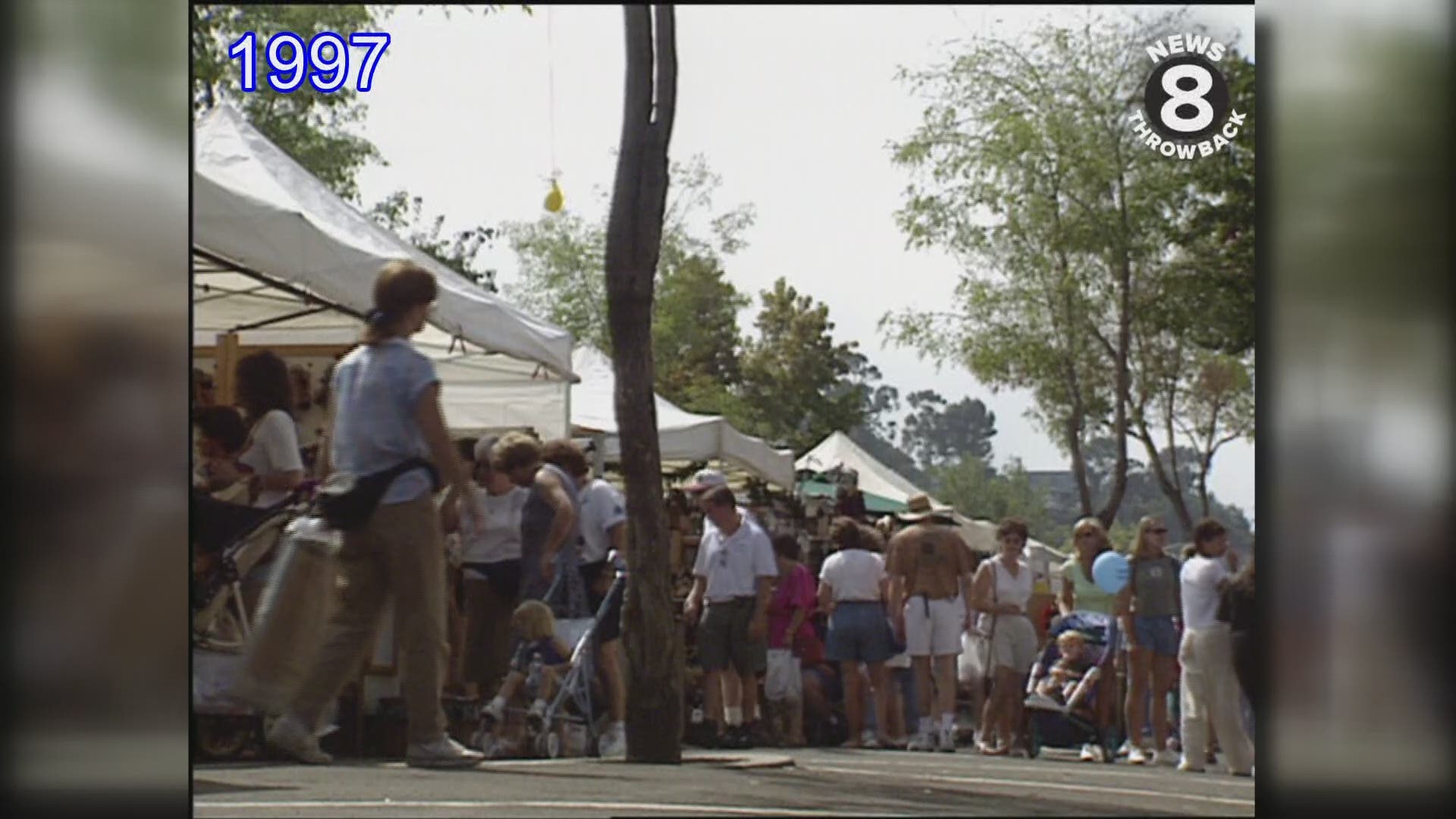 News 8 footage from La Mesa Oktoberfest in 1997