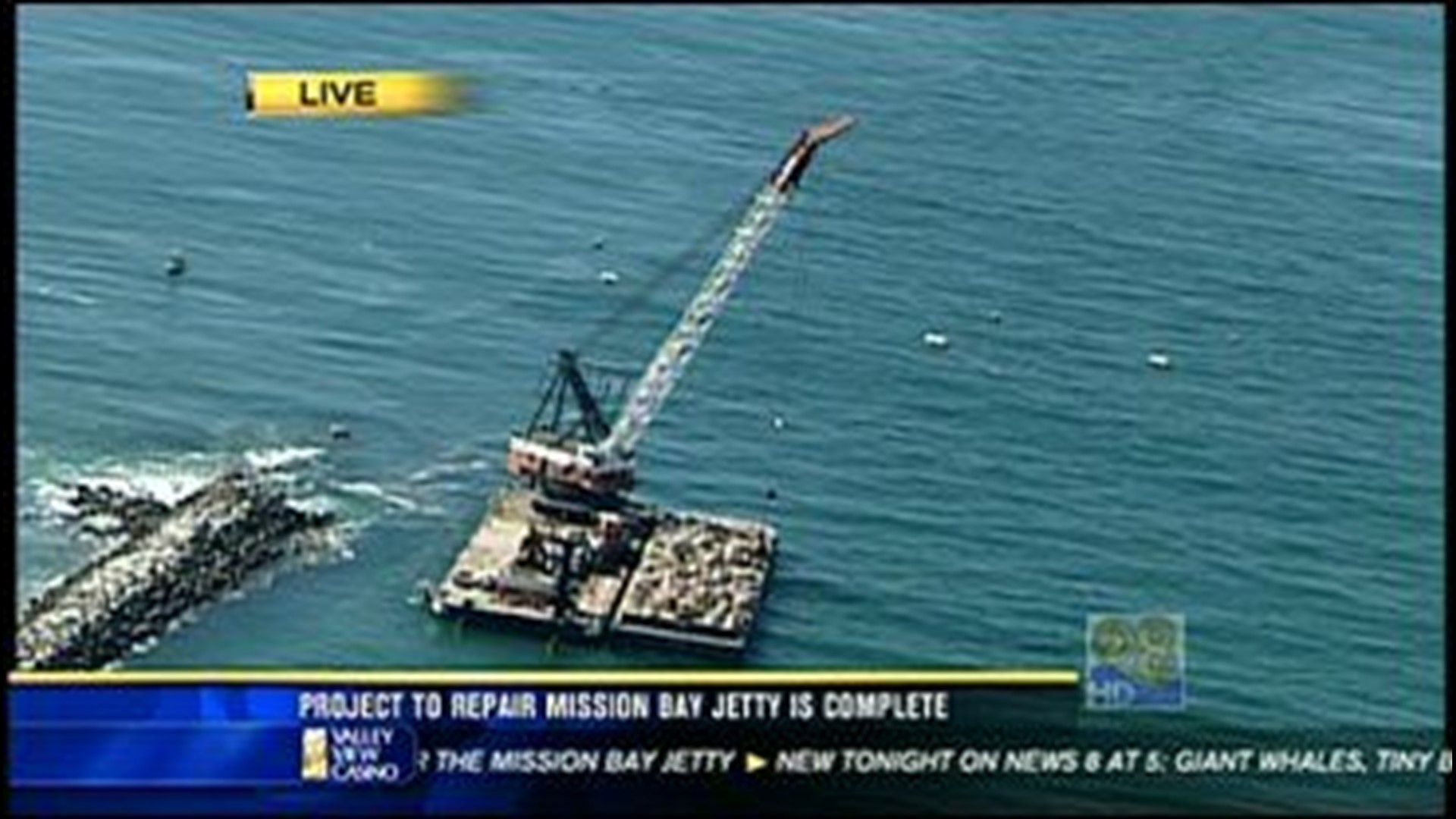 Project To Repair Mission Bay Jetty Is Completed | Cbs8.com