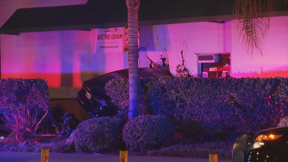 Multiple People Injured In El Cajon Taco Shop Crash, Driver Arrested 