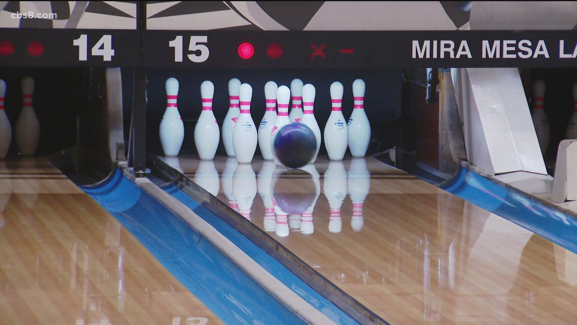 Bowling alleys across the nation remain permanently closed but new owners saved Mira Mesa Lanes and it reopened this week.