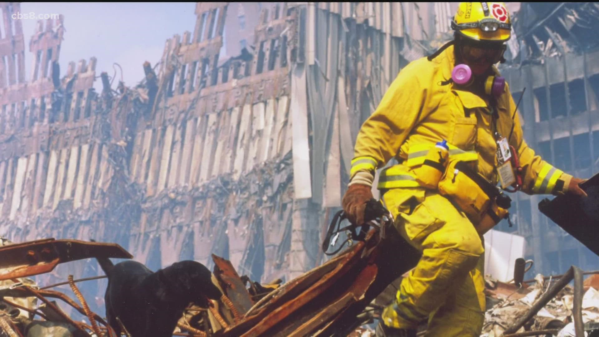 The San Diego Fire Department deployed 80 fire fighters to New York City on Sept. 11, 2001.