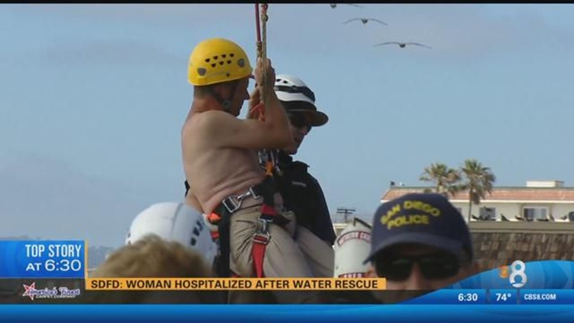 Woman airlifted to hospital after accident at Sunset Cliffs | cbs8.com