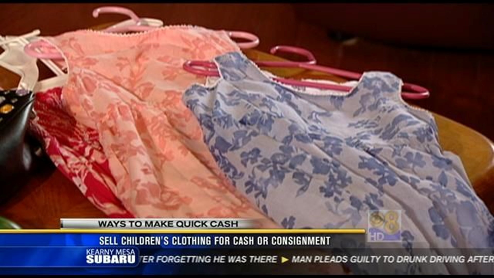 Ways to Make Quick Cash Sell children's clothing the easy way