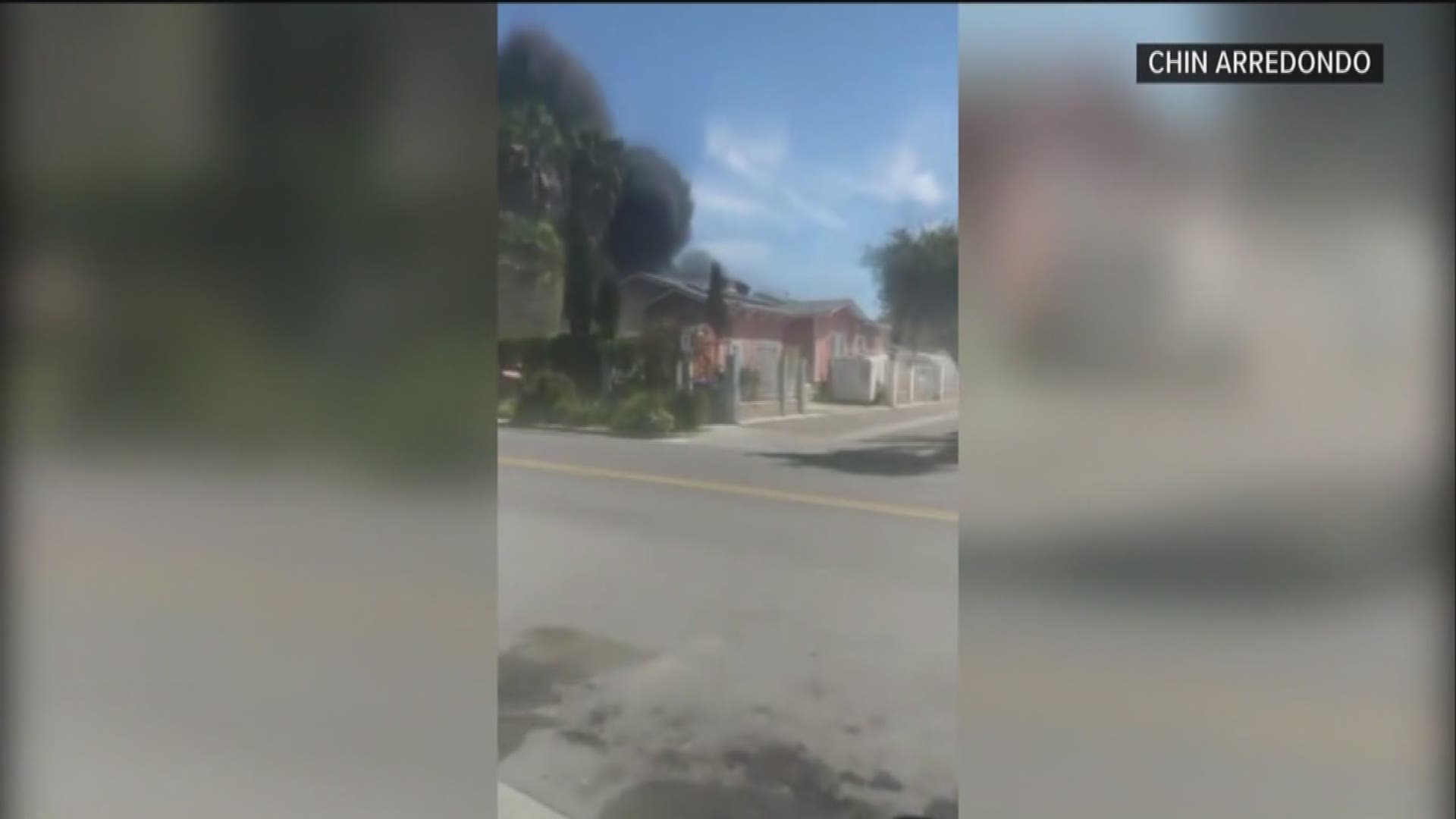 2 people suffered burns and 30 people were displaced after 3-alarm house fire in Oceanside