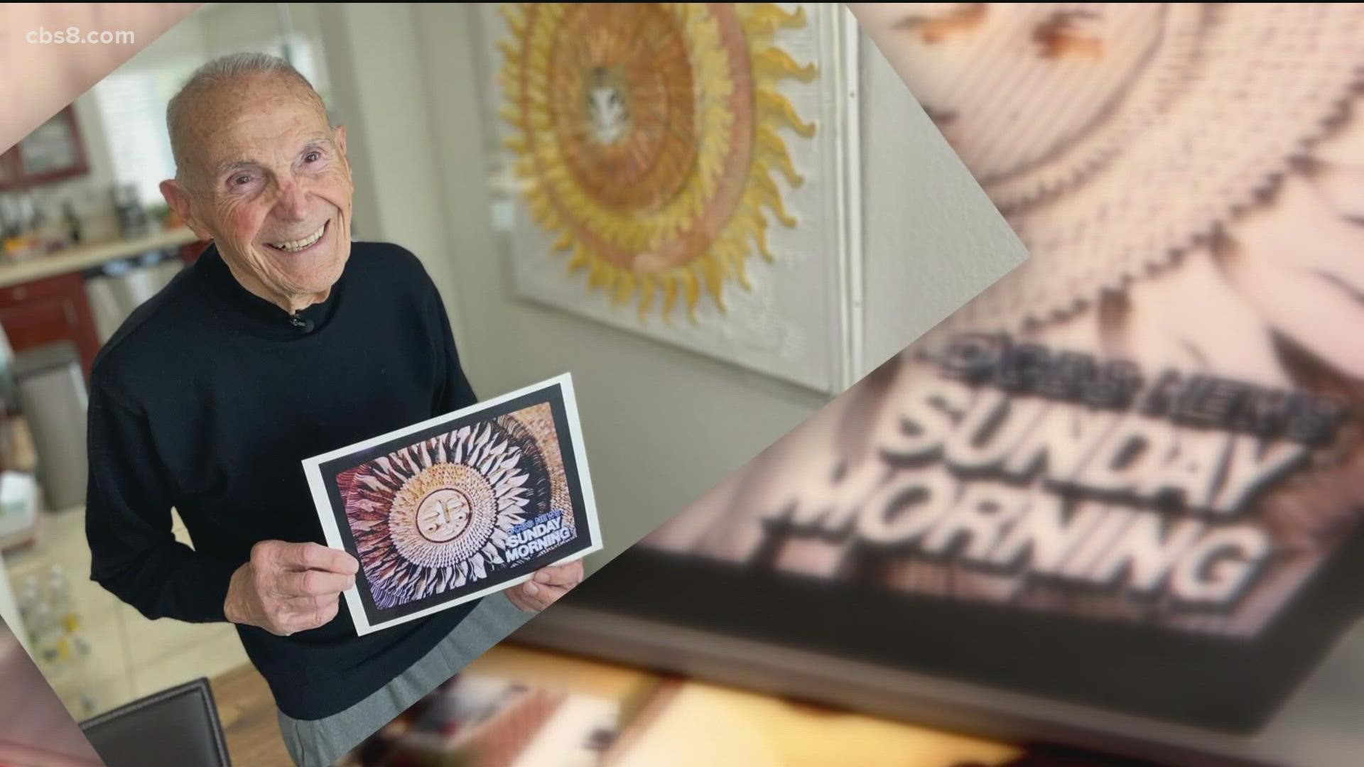 Sun Art Created By San Marcos Artist Featured By CBS Sunday Morning 
