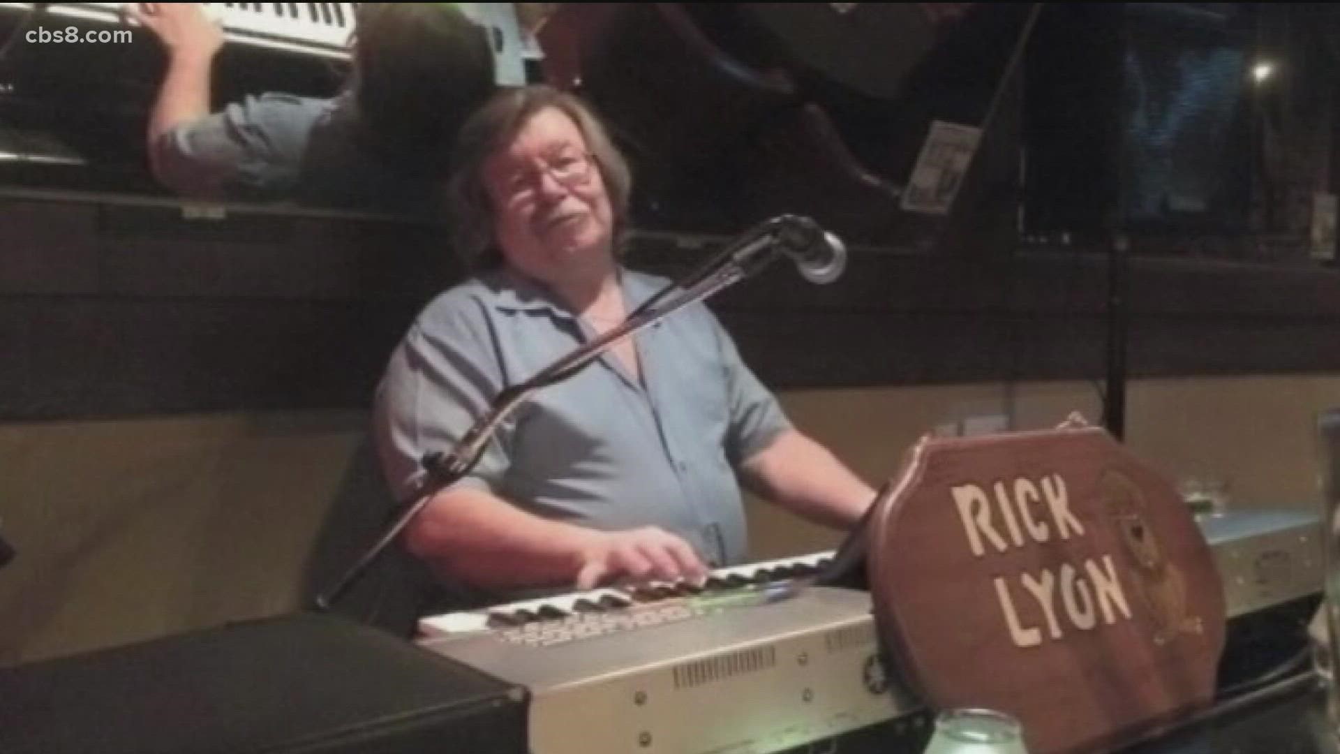 Rick Lyon played music at Imperial House for around 17 years until he got down on his luck.