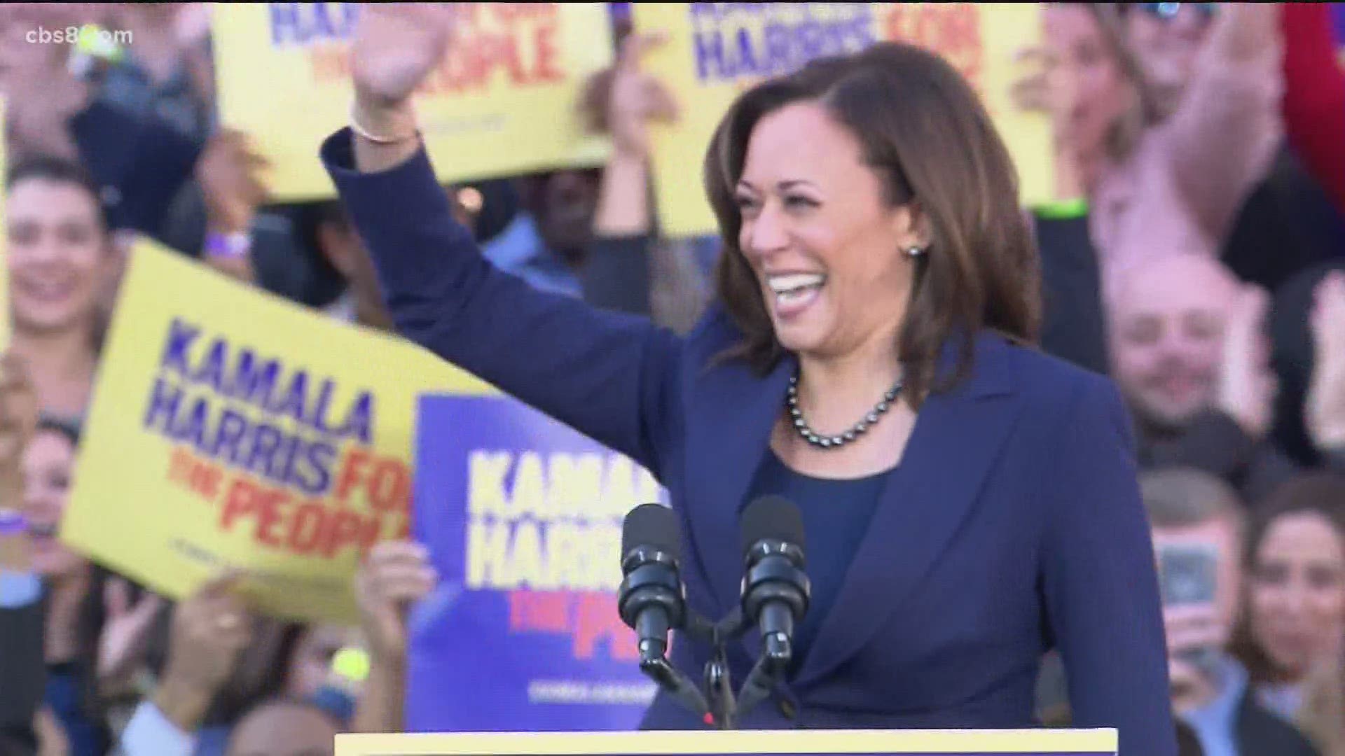 Harris, 55, is the first Black woman and first South Asian woman to run on the ticket of a major political party.