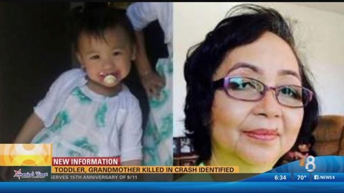 Toddler, grandmother killed in crash identified | cbs8.com