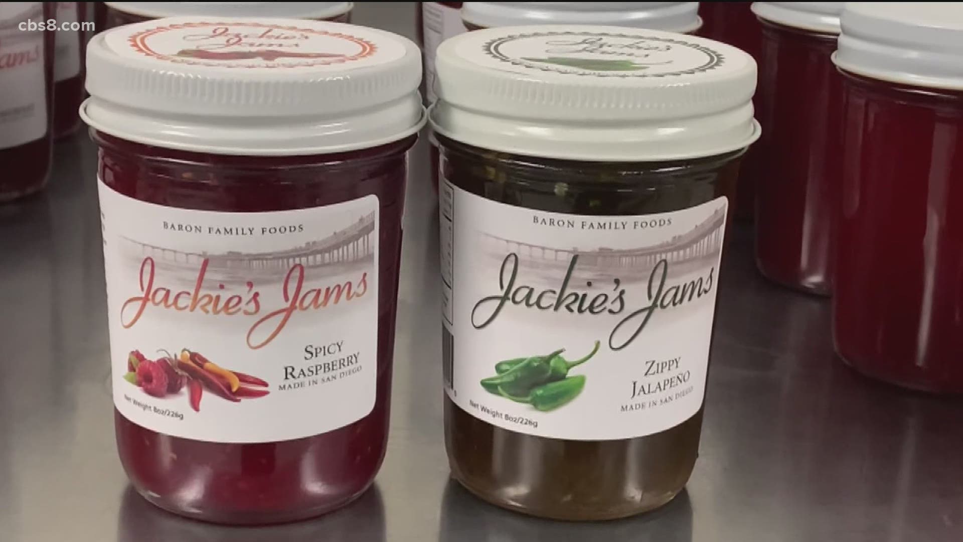 Jackie’s Jams was started by Jackie in the early 2000s as a single stand at the Ocean Beach farmer’s market.  Find out more at www.jackiesjams.com