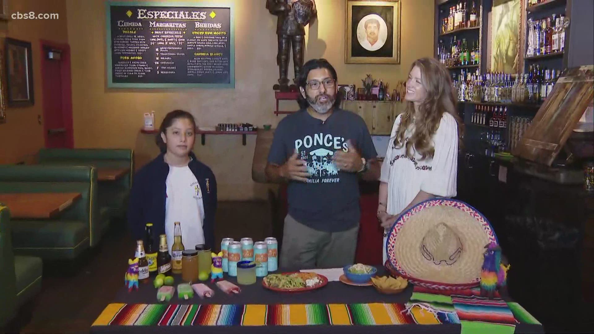 Ponce Meza Jr. from Ponce's along with his family joined Morning Extra from his Kensington location to talk about Cinco for Cinco.