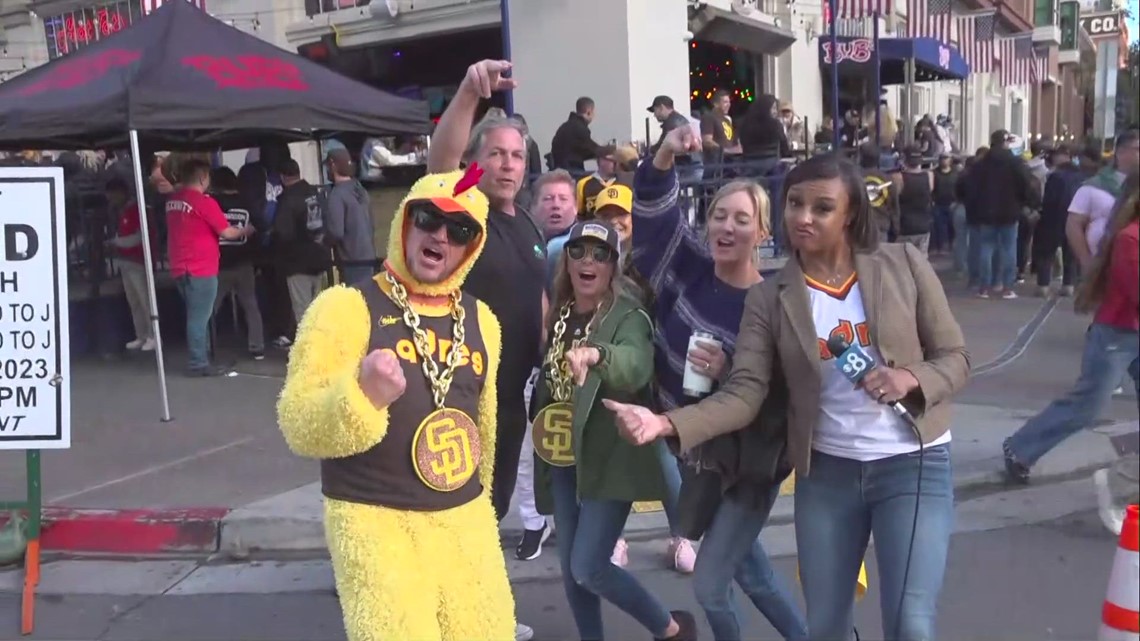 San Diego Padres Opening Day underway amid rainy conditions