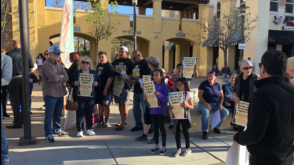 Protest following assault of Chula Vista teen