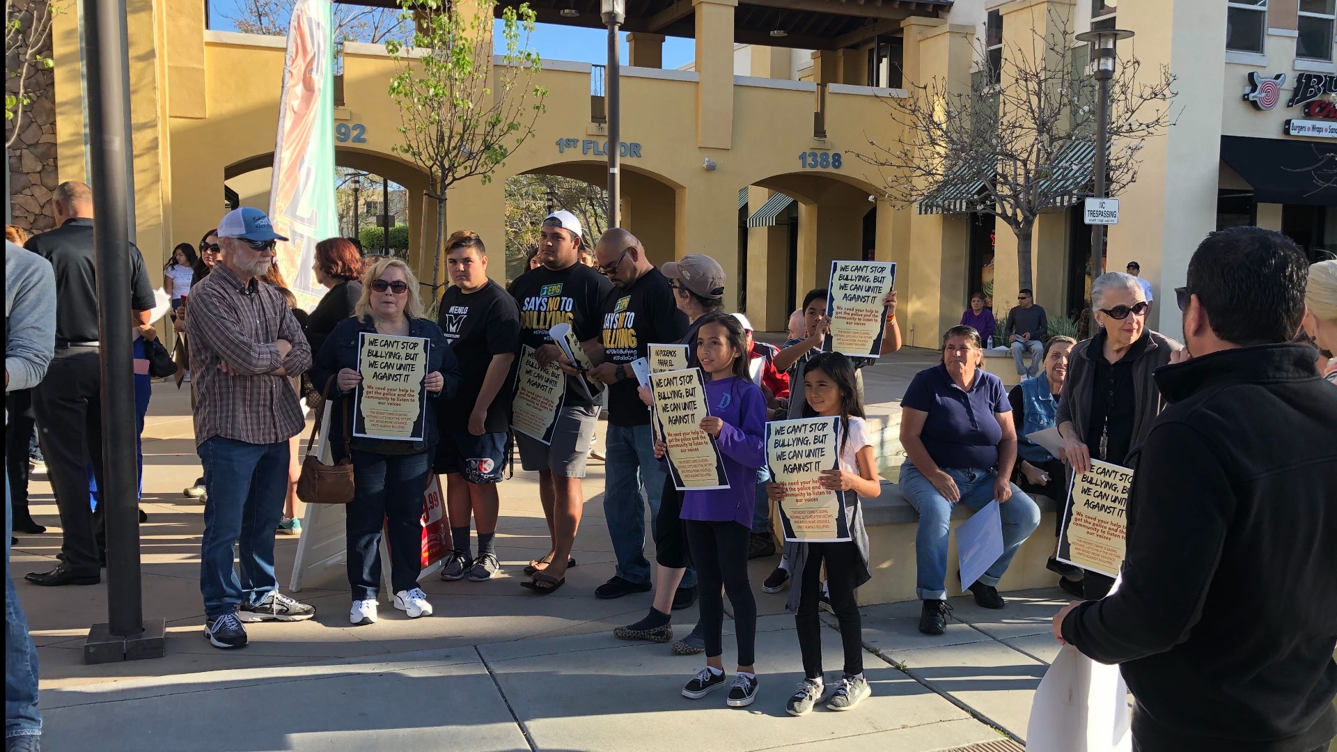 Protest following assault of Chula Vista teen
