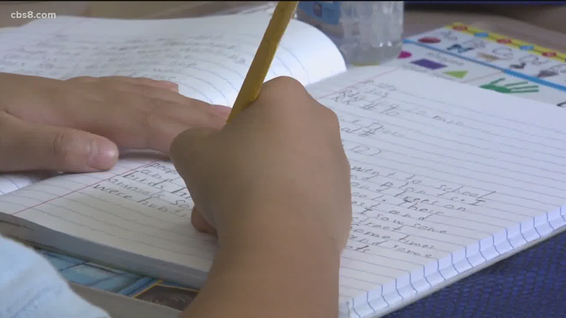 Some San Diego schools plan to resume instruction next month, and parents are being asked to decide their children’s back to school plan.