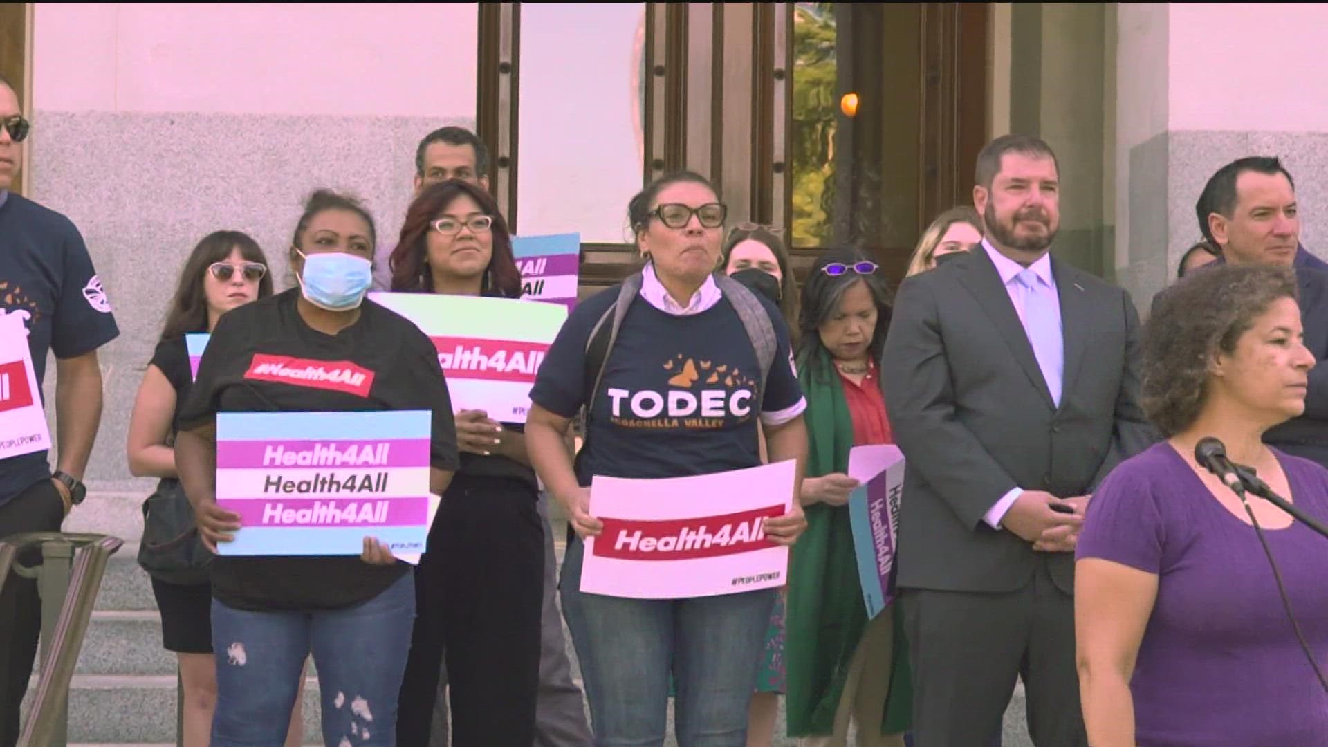 Health advocates said the latest expansion of Medi-Cal could lead to the largest drop in the rate of uninsured Californians in a decade.