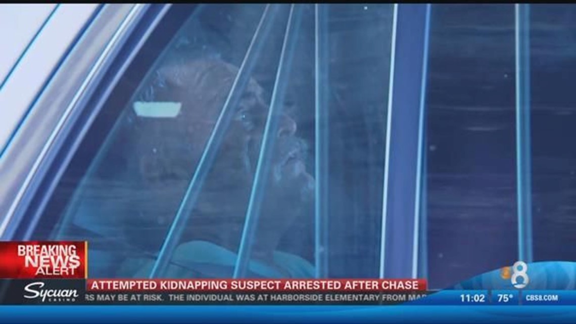 Attempted kidnapping suspect arrested after chase in Mission Valley ...
