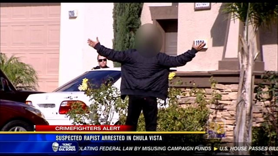 Suspected rapist arrested in Chula Vista | cbs8.com