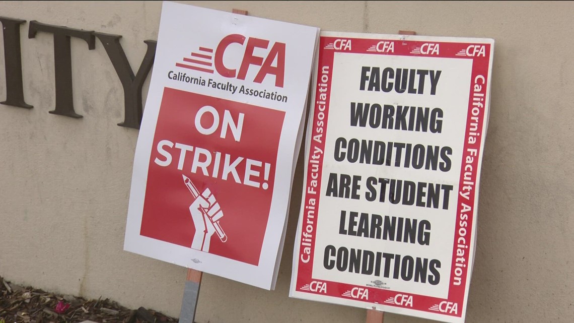 CSU faculty strike set to begin Monday