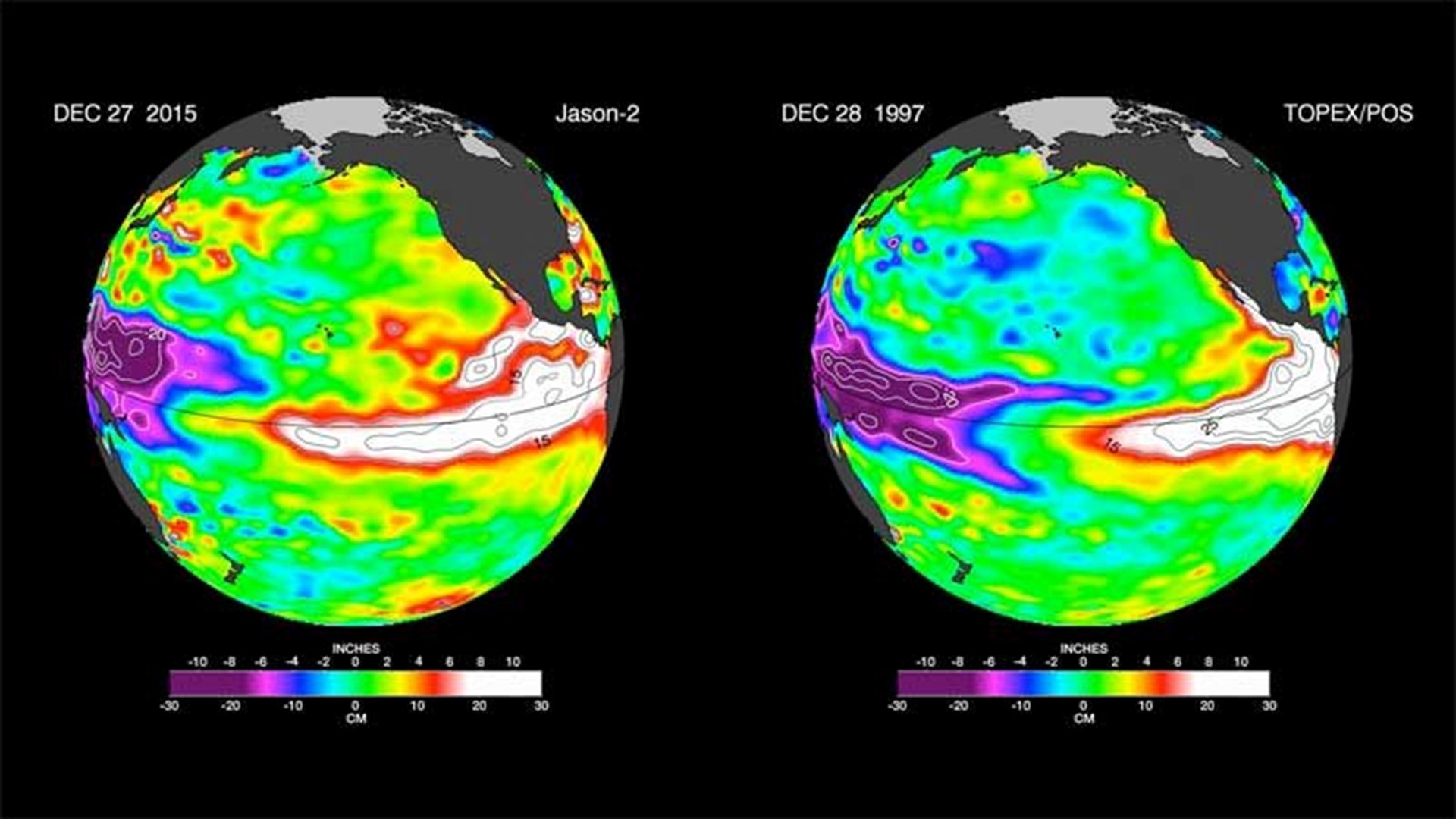 NASA's JPL releases new El Nino image
