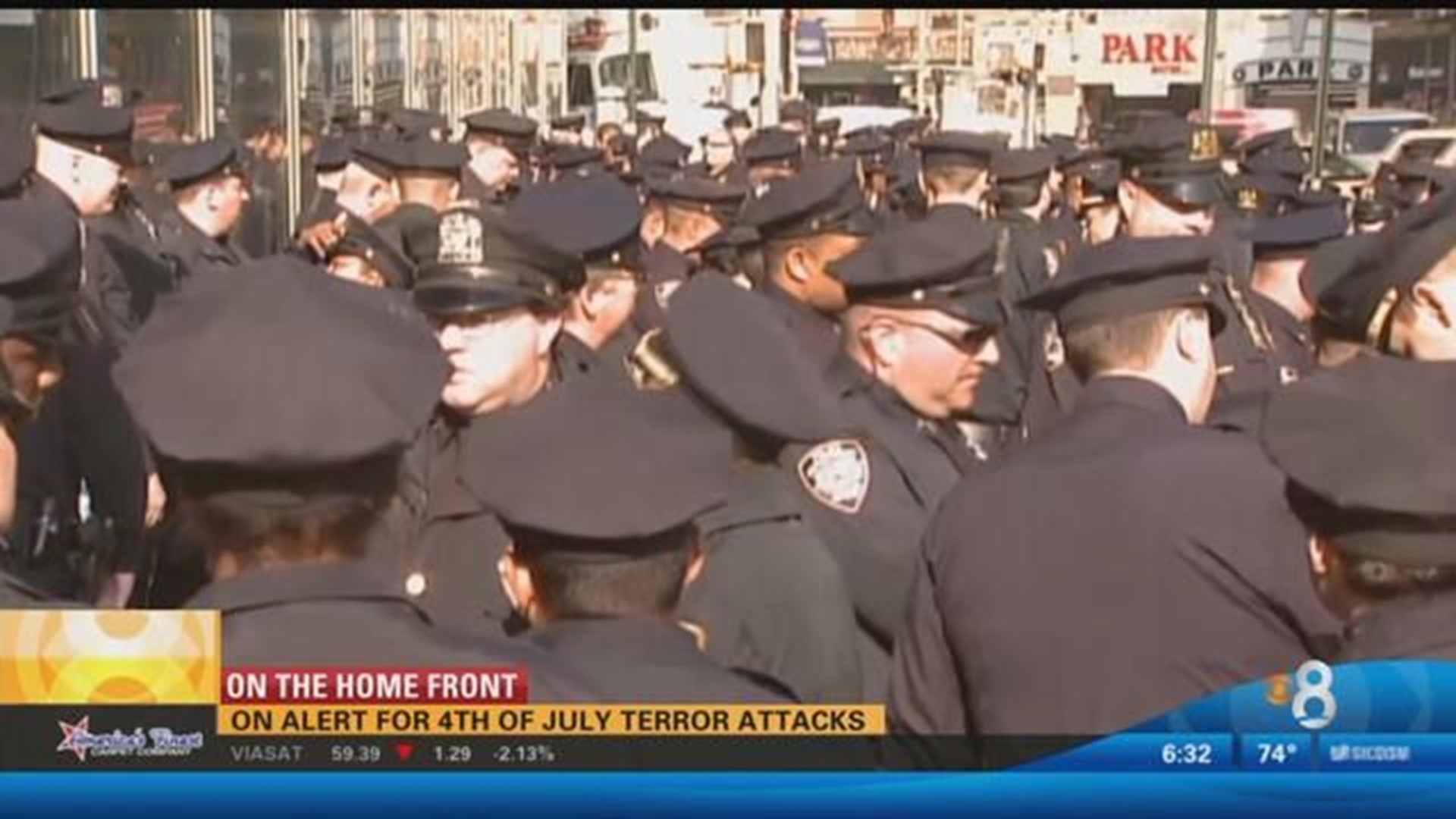 On alert for 4th of July terror attacks | cbs8.com