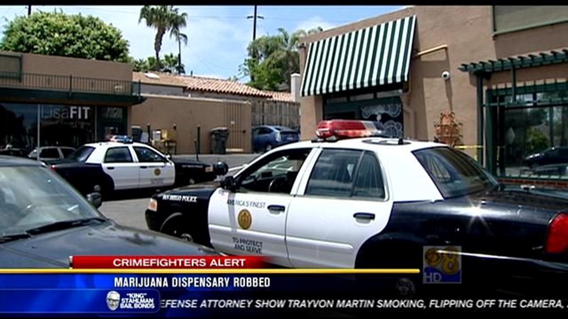 Marijuana dispensary robbed in Ocean Beach