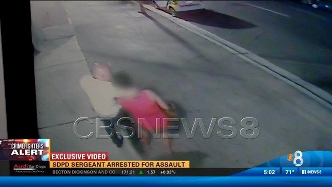 Exclusive Video: SDPD sergeant arrested after allegedly beating ...