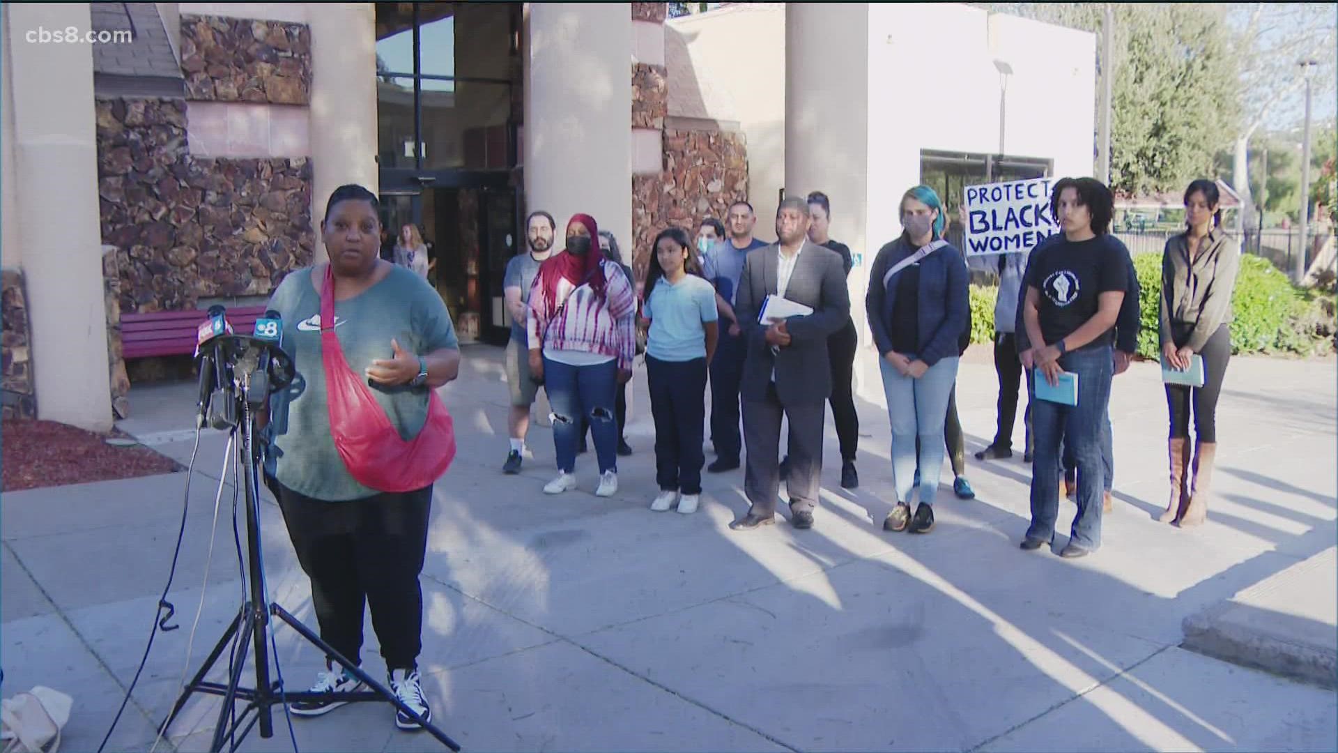 On Tuesday night, anti-hate organizations gathered for a rally in Lakeside asking for change to happen, and they want help from the Sheriff's Department.