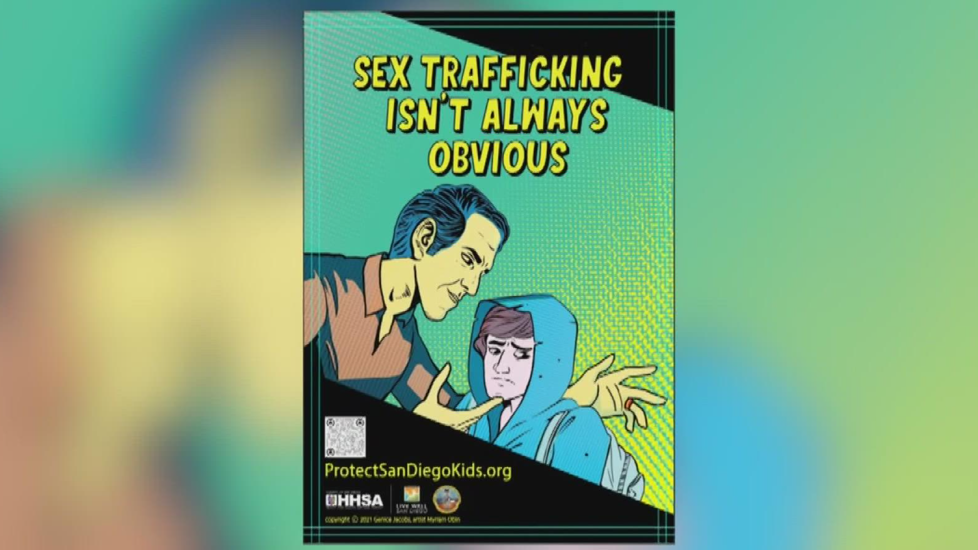 San Diego County D.A. kicks off campaign to raise awareness about boys who are vulnerable to sex trafficking.