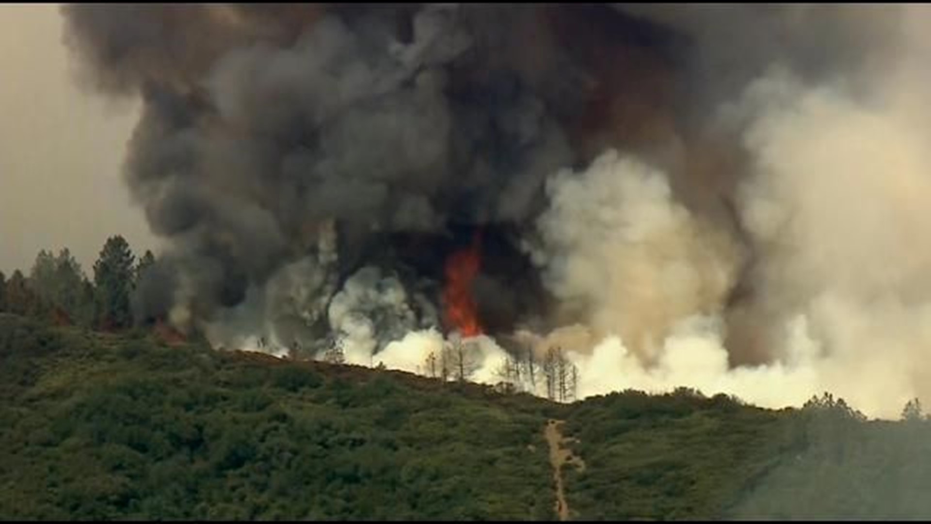 Falling ash from Holy Fire could be toxic