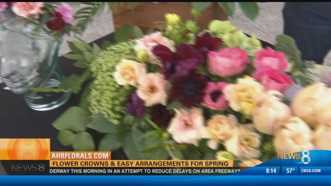 Learn To Make Flower Crowns And Easy Arrangements At Downtown Event