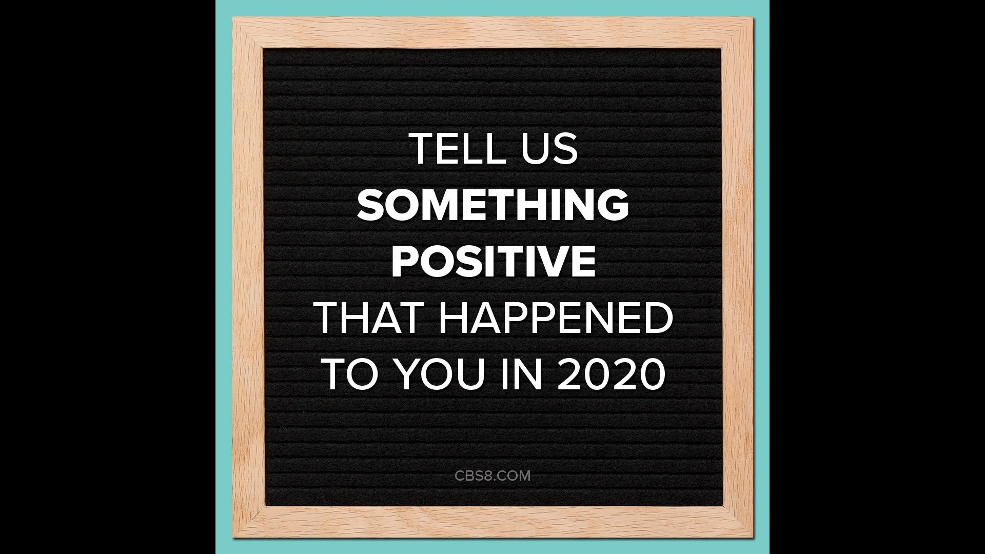 A Carlsbad woman’s Facebook post about posting positivity is making us pause to see the good that happened in 2020.