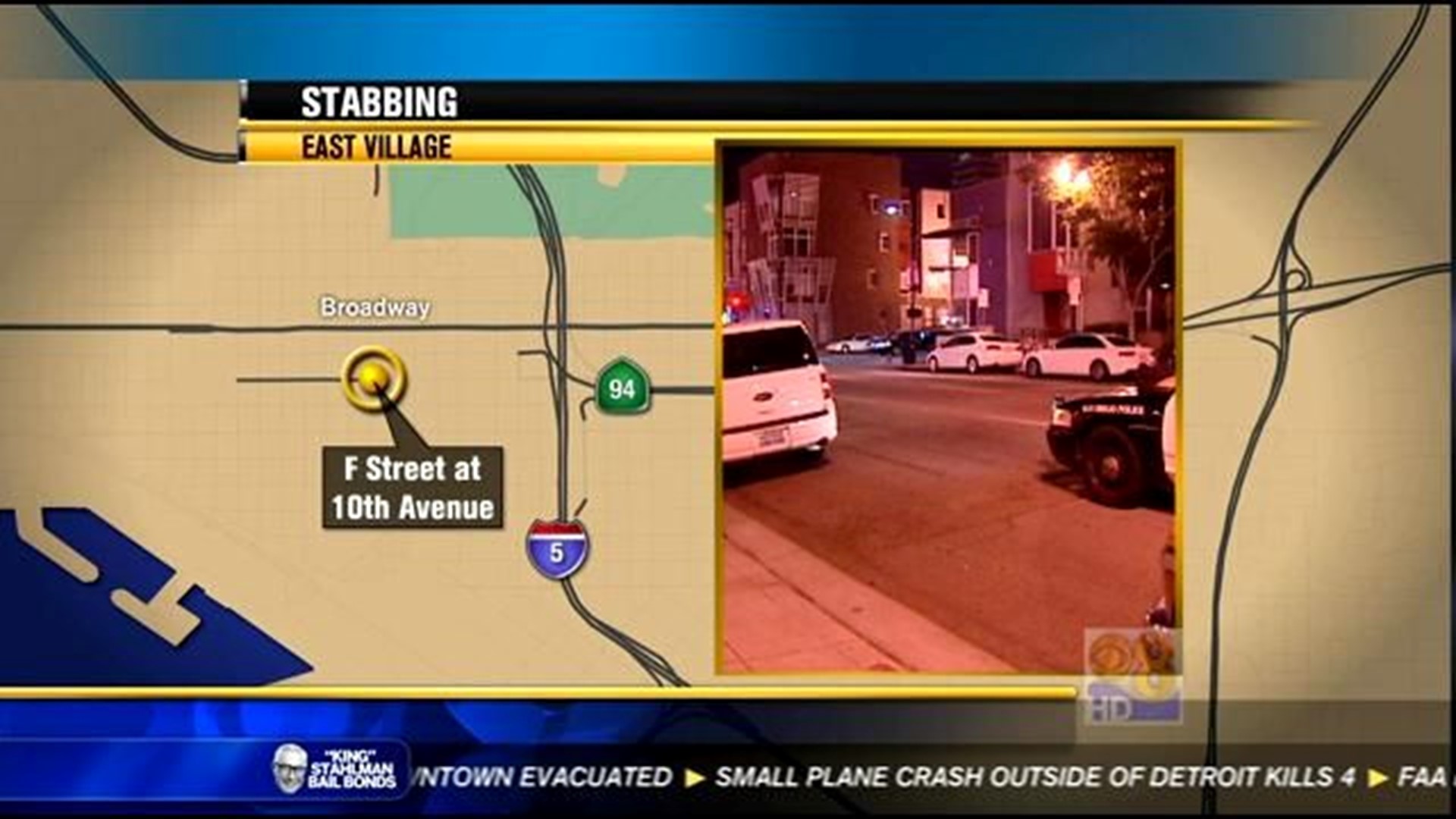 Man stabbed multiple times in East Village | cbs8.com