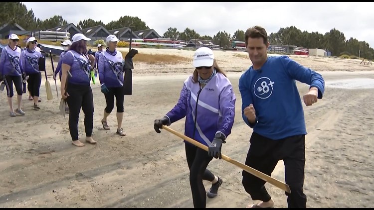 Team Survivor Sea Dragons to paddle 'Mission Bay Marathon'