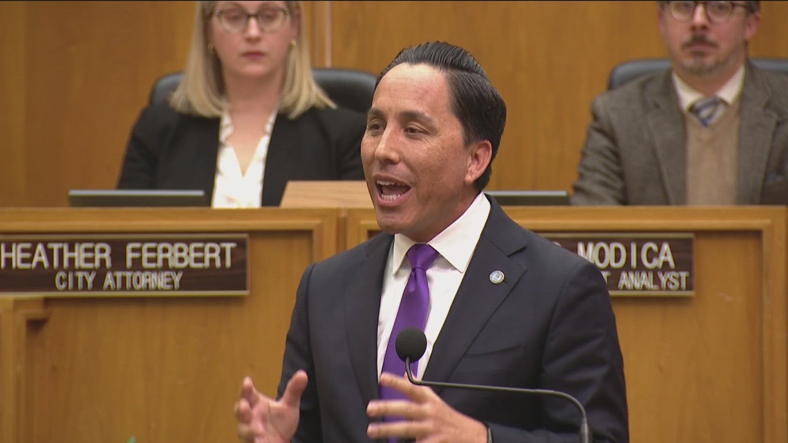 San Diego Mayor Gloria delivers State of City Address amid budget ...