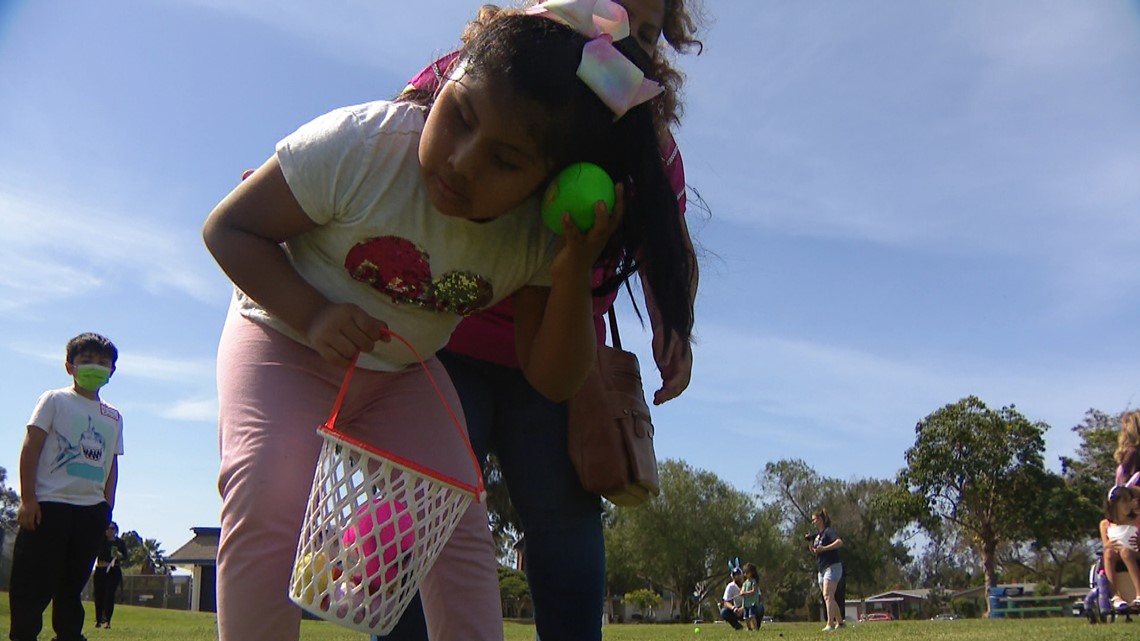 'Beeping' Easter egg hunt brings out dozens of visually-impaired kids - Vimarsana News