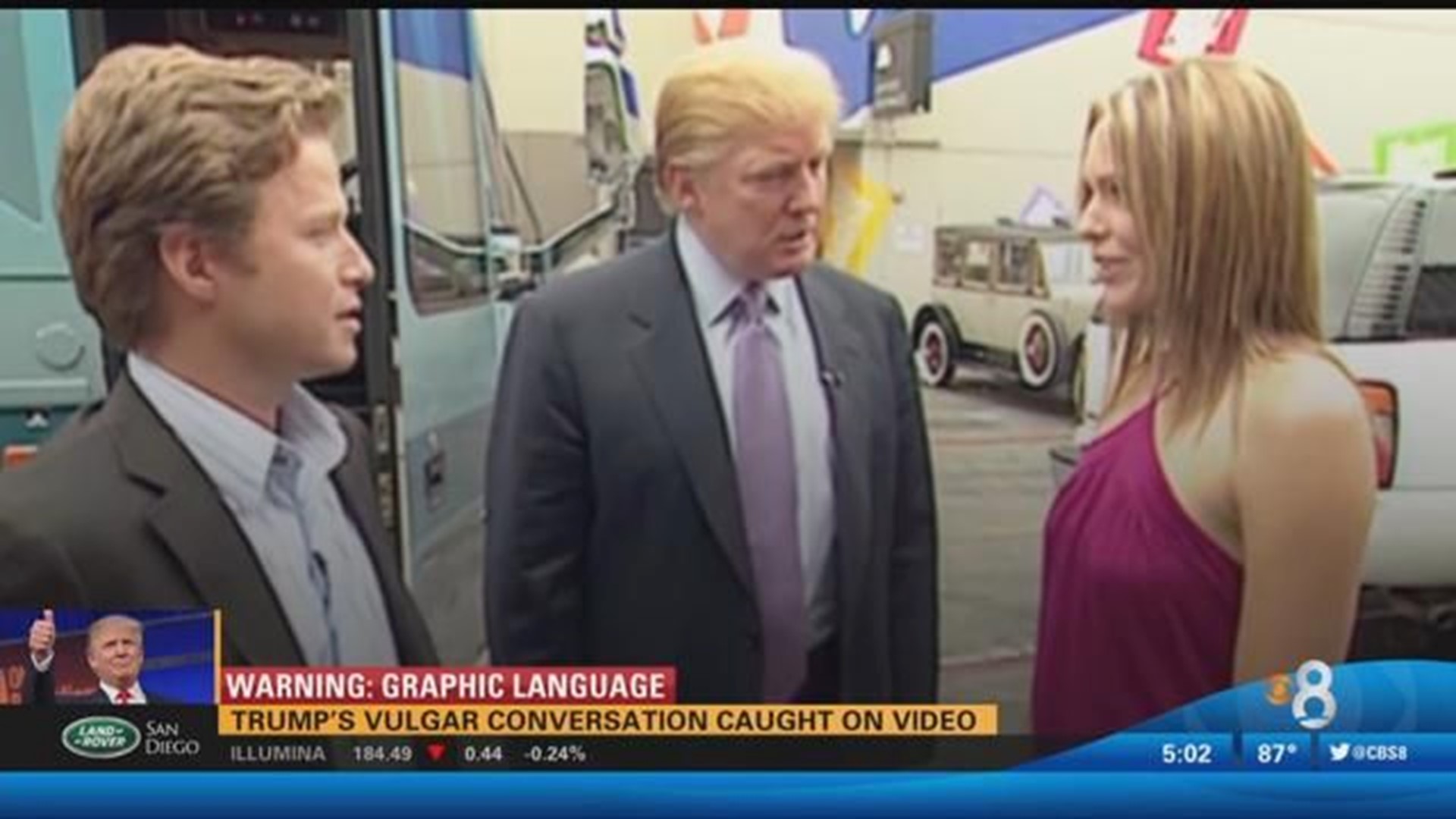 Trump Caught On Video Making Lewd Crude Remarks About Women