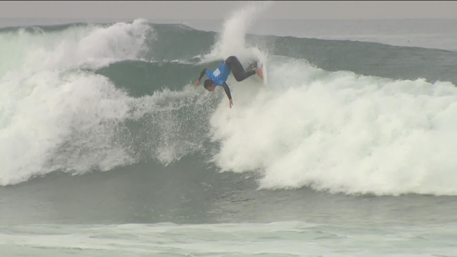 Two major international surf championships this weekend in San Diego County
