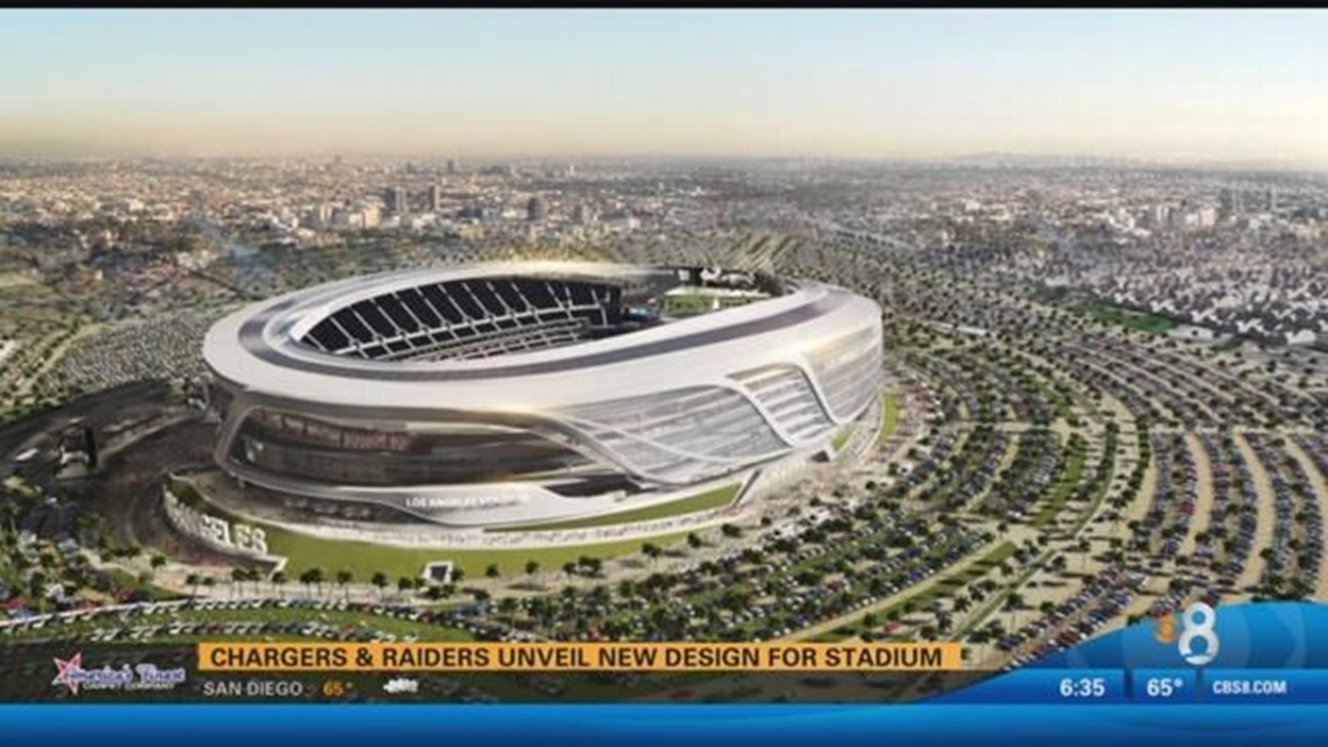 Chargers and Raiders present new stadium design
