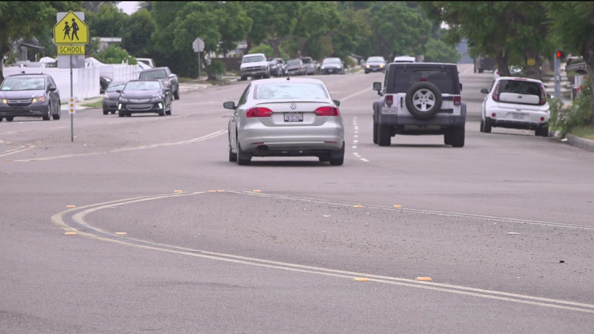 City plans to reduce traffic lanes along Mission Village Drive, a major thoroughfare.