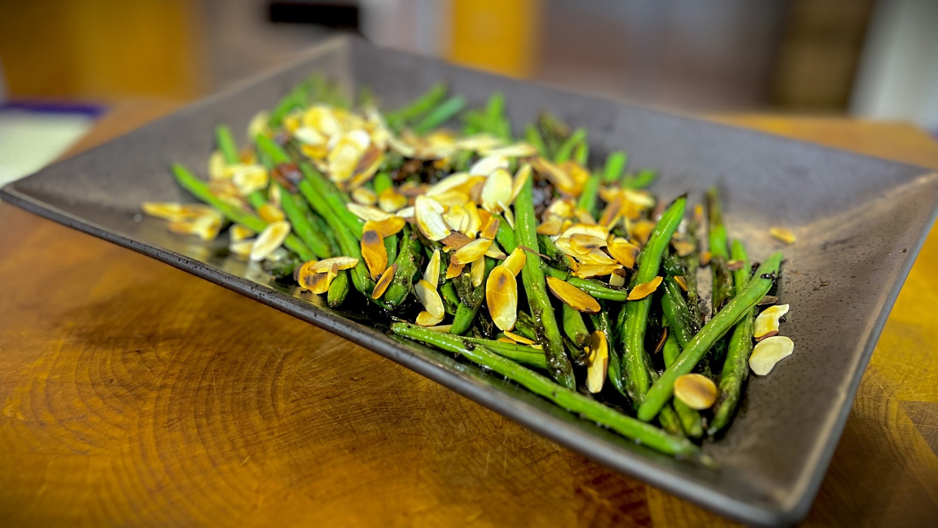 Also referred to as haricot verts, this recipe brings a newer look to the traditional green bean side dish.