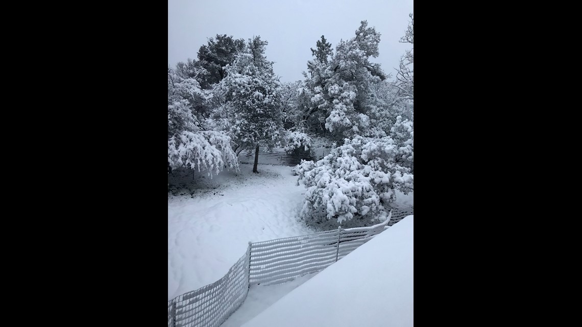 Virtually watch the snow in Julian, CA