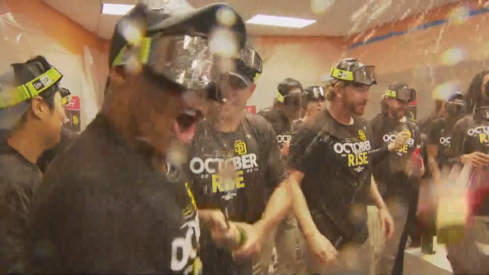 San Diego Padres celebrate after eliminating the New York Mets in Wild Card  round of MLB playoffs