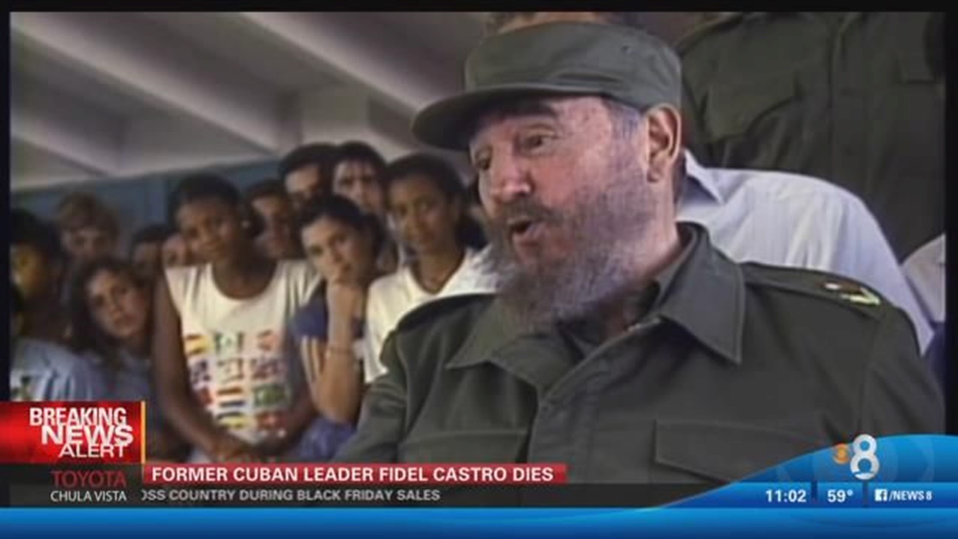 Former Cuban Leader Fidel Castro Dead at 90