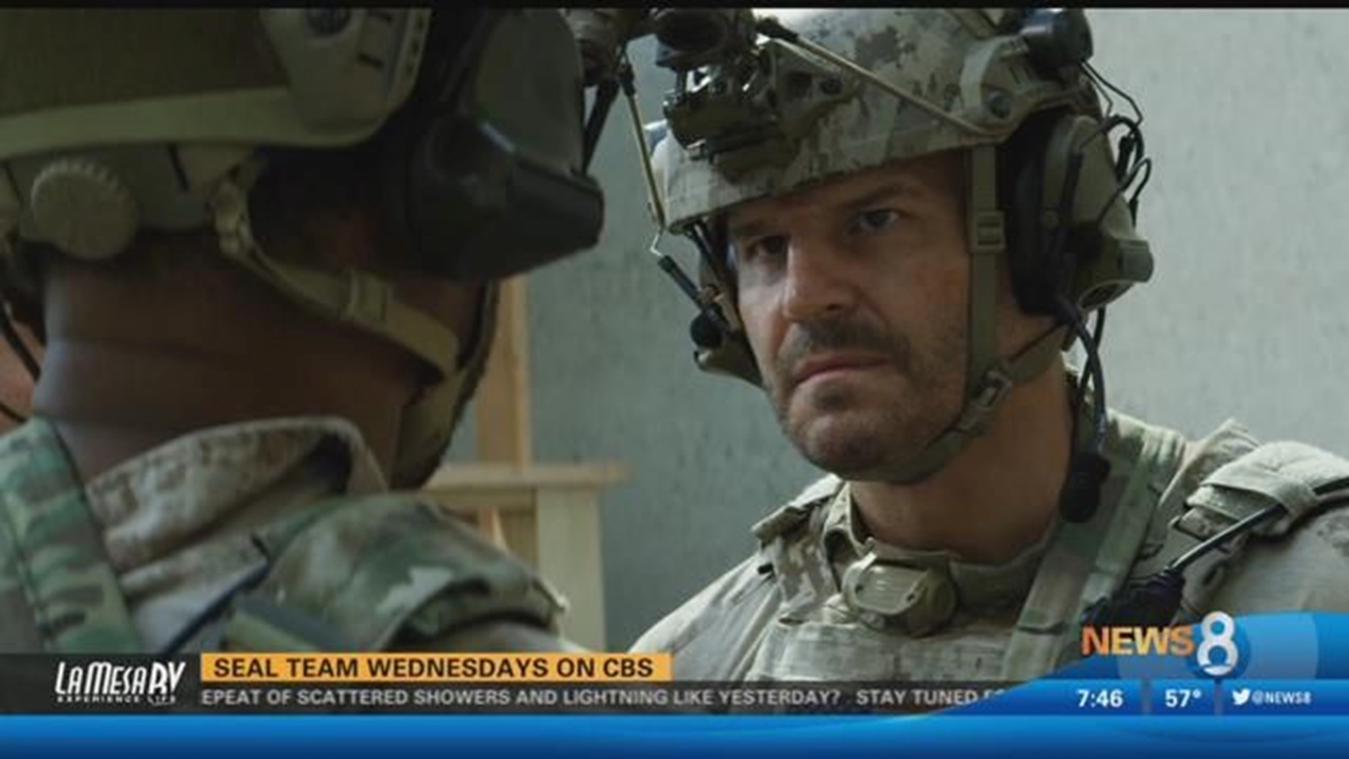 Working with veterans on CBS hit "SEAL Team"